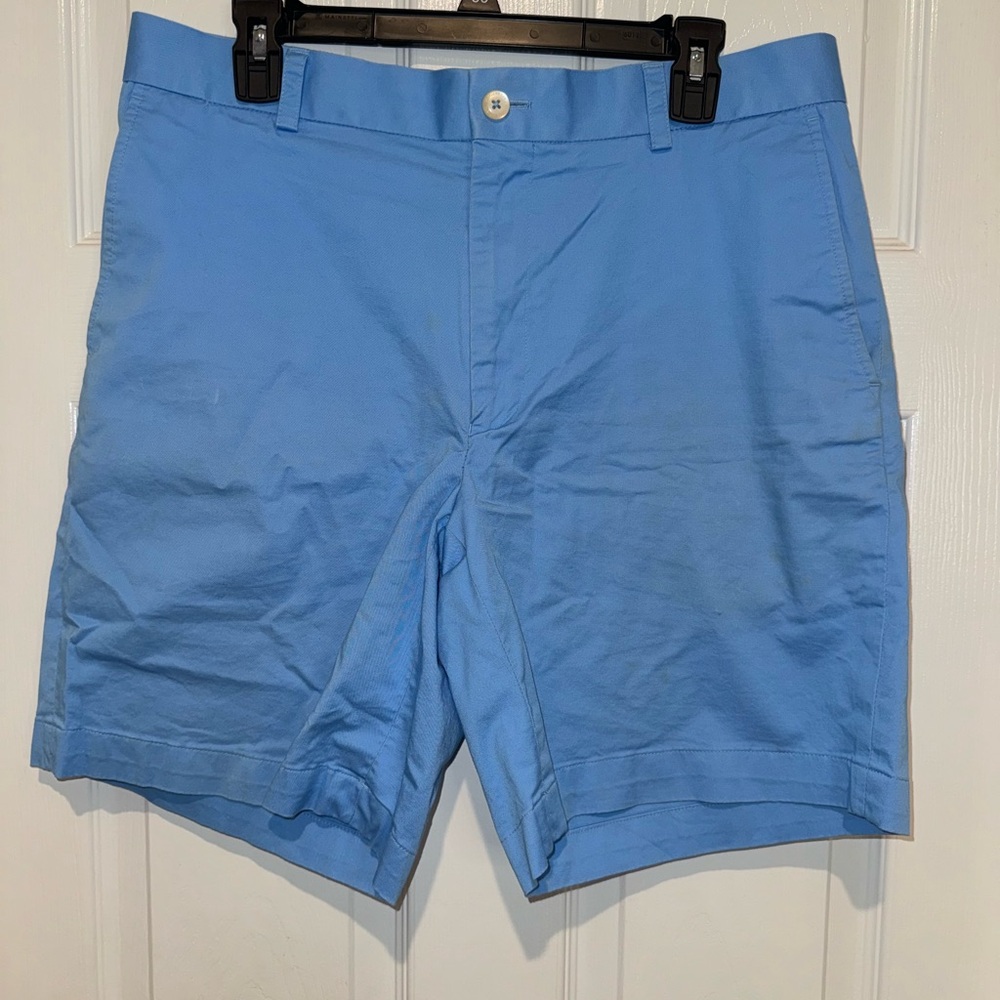 Southern Tide blue shorts.  Size 34